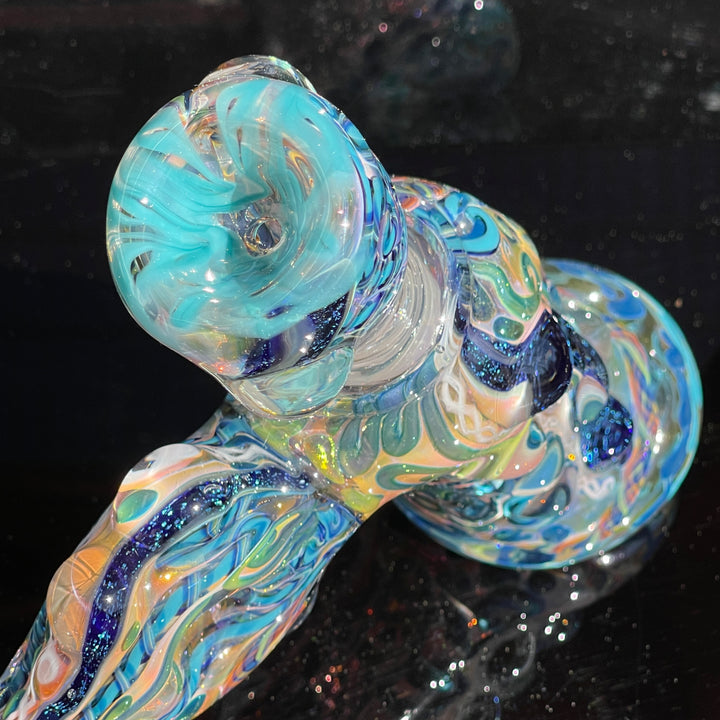 Molten Chaos Hammer Donut Bubbler Glass Pipe Molten Imagination   