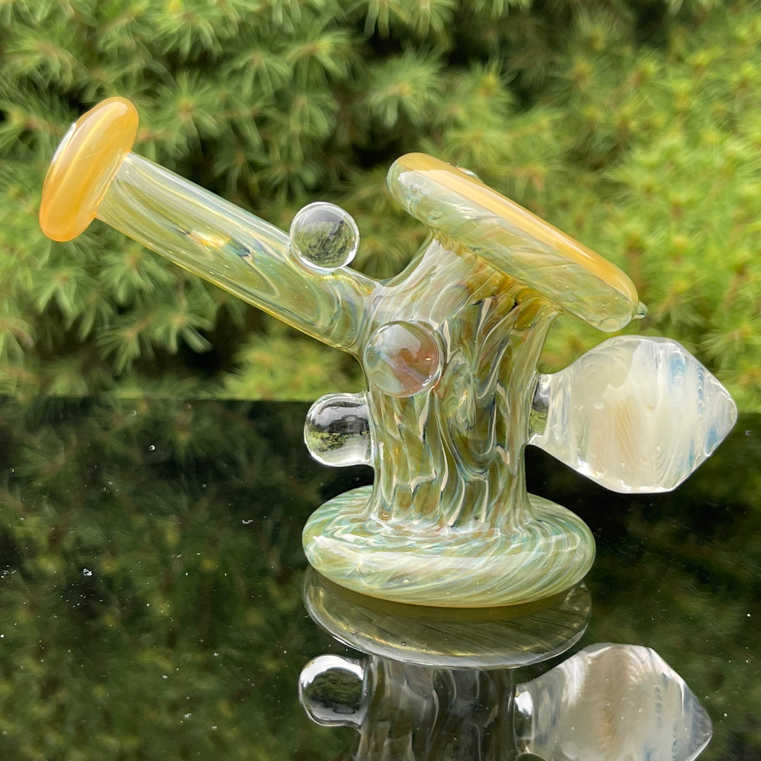 Jungle Fume Hand Cannon Glass Pipe JHP Glass   