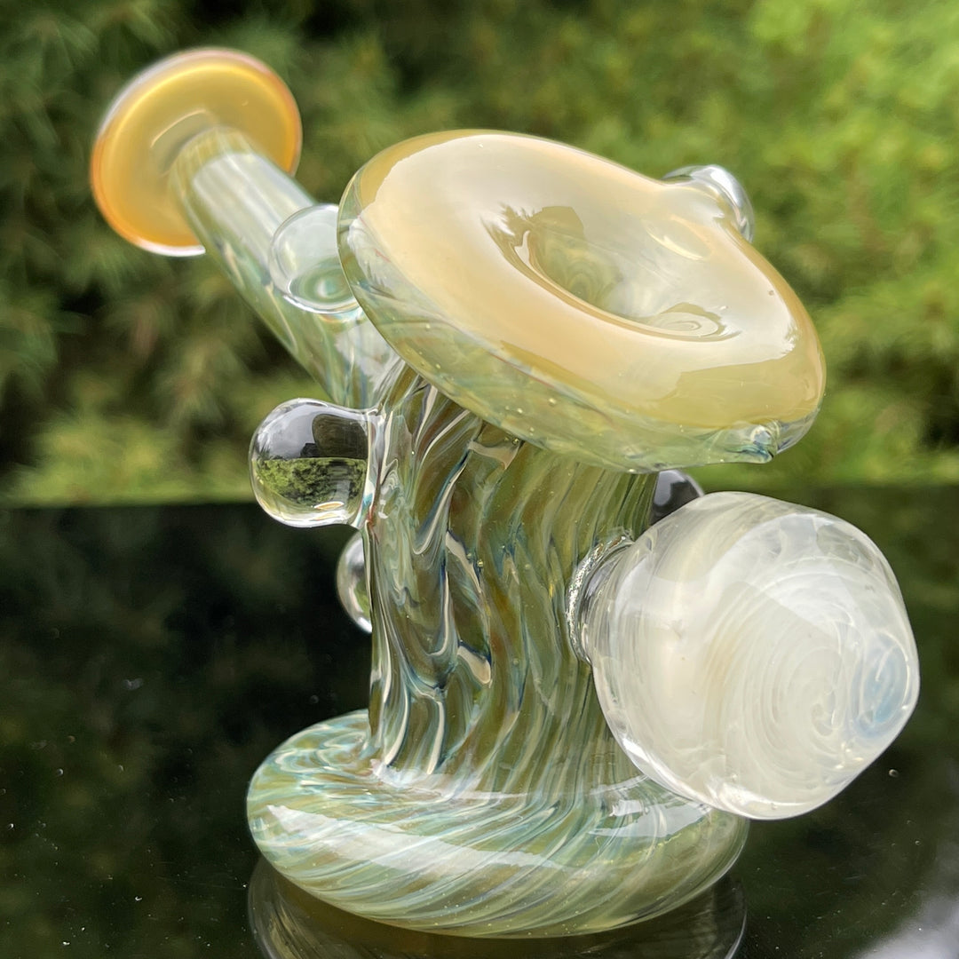 Jungle Fume Hand Cannon Glass Pipe JHP Glass   