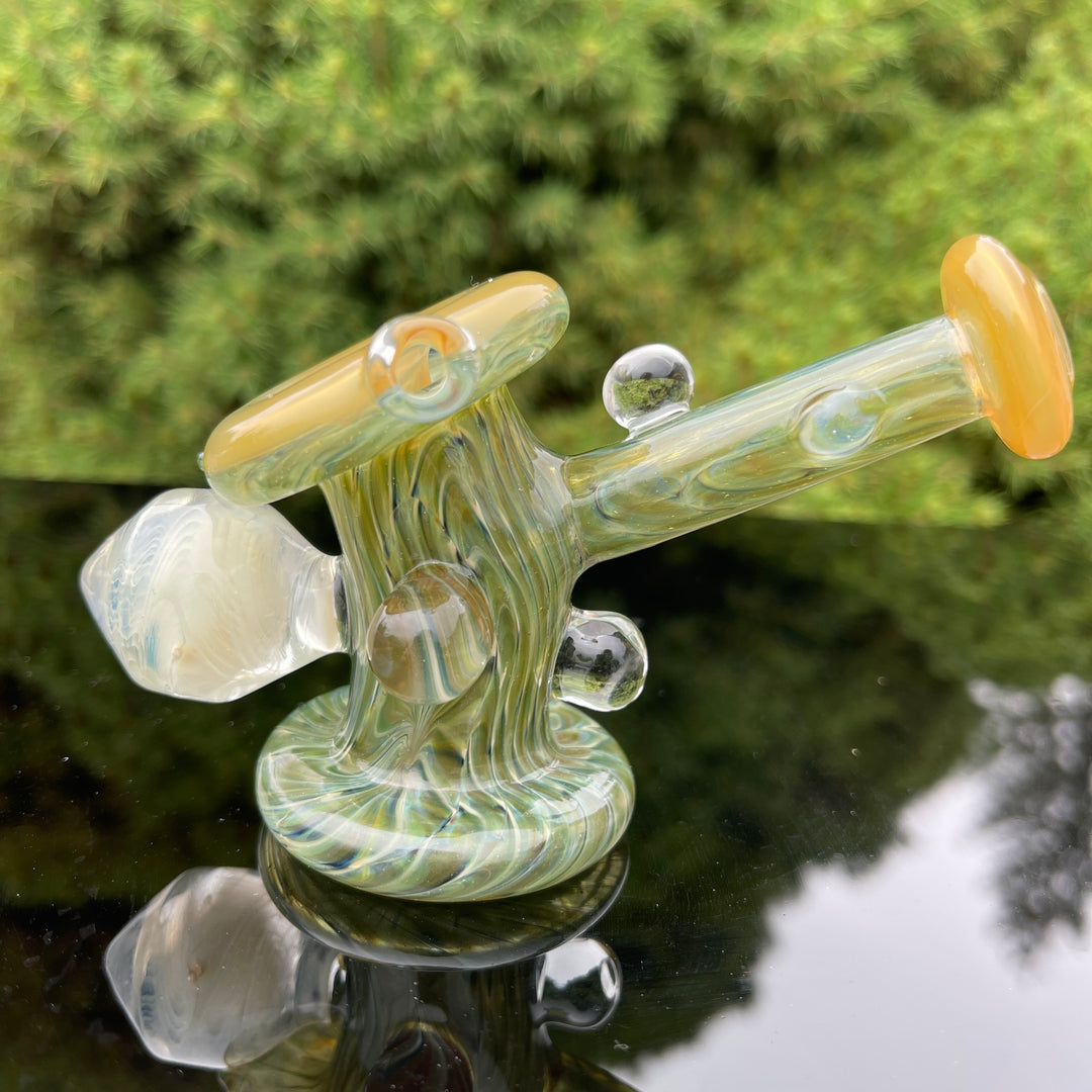 Jungle Fume Hand Cannon Glass Pipe JHP Glass   