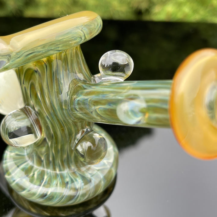 Jungle Fume Hand Cannon Glass Pipe JHP Glass   