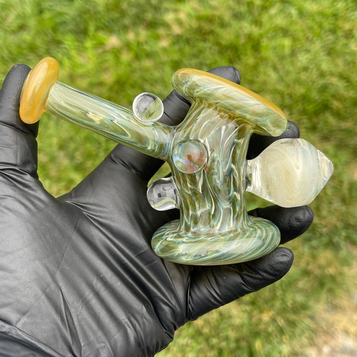 Jungle Fume Hand Cannon Glass Pipe JHP Glass   