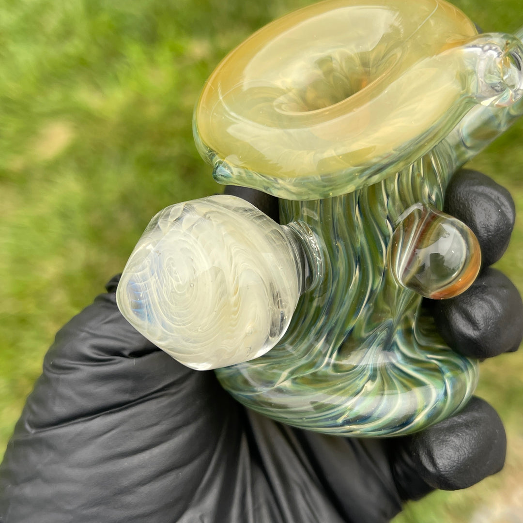 Jungle Fume Hand Cannon Glass Pipe JHP Glass   