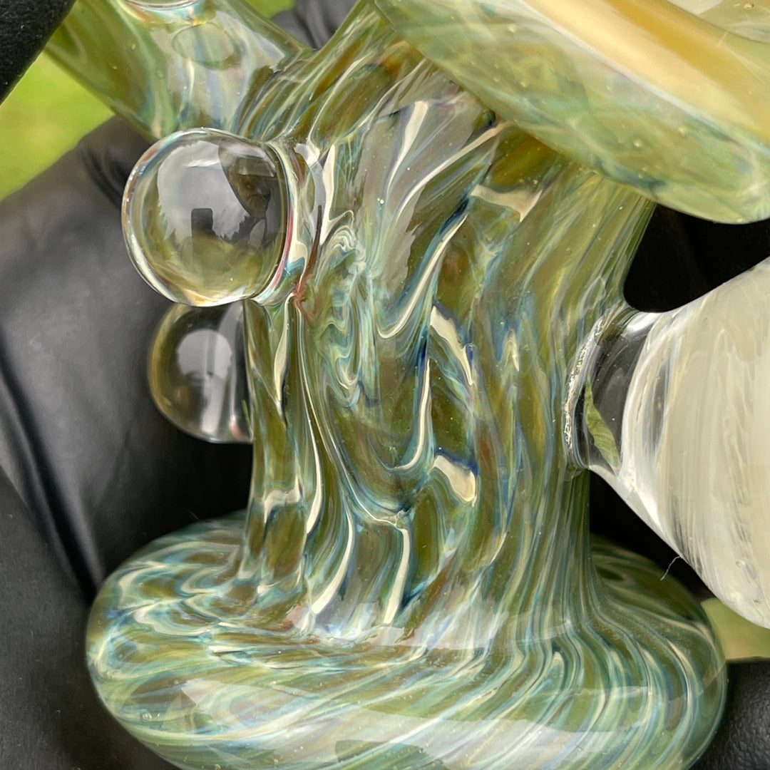 Jungle Fume Hand Cannon Glass Pipe JHP Glass   