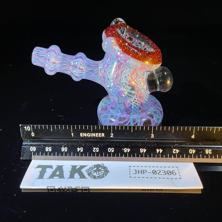 Helix Hand Cannon Glass Pipe JHP Glass   