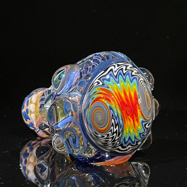 Thick and Twisted Wig Wag Pipe Glass Pipe Molten Imagination   