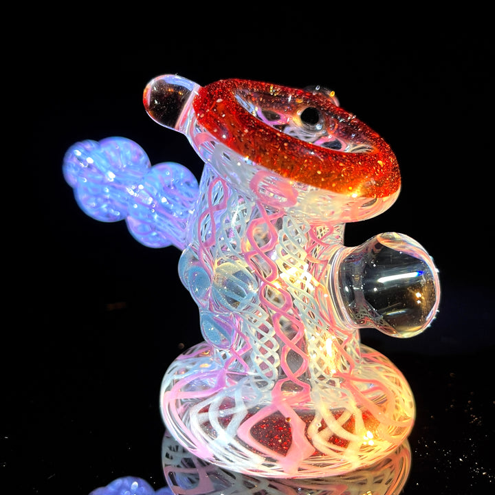 Helix Hand Cannon Glass Pipe JHP Glass   