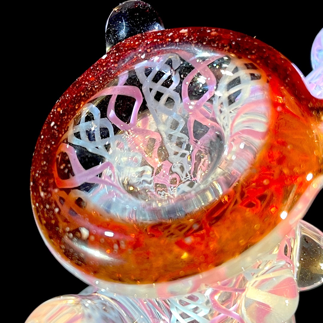 Helix Hand Cannon Glass Pipe JHP Glass   