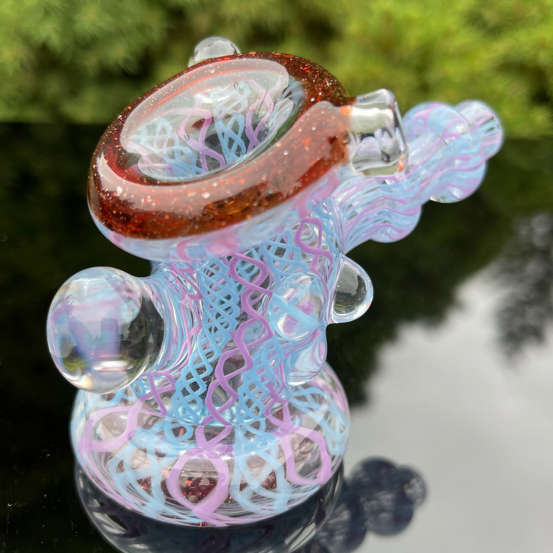 Helix Hand Cannon Glass Pipe JHP Glass   