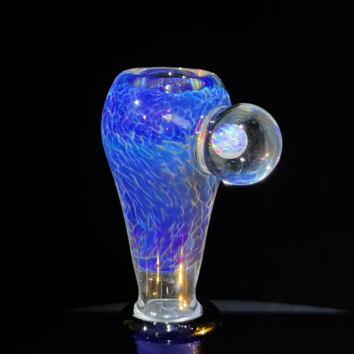 18mm Purple Nebula Pullslide with White Planet Opal Accessory Tako Glass   