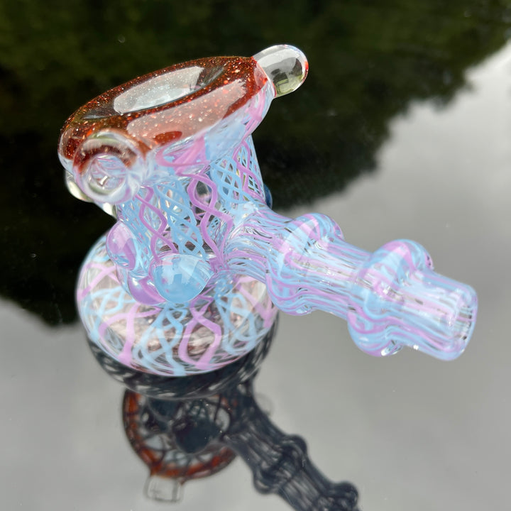 Helix Hand Cannon Glass Pipe JHP Glass   