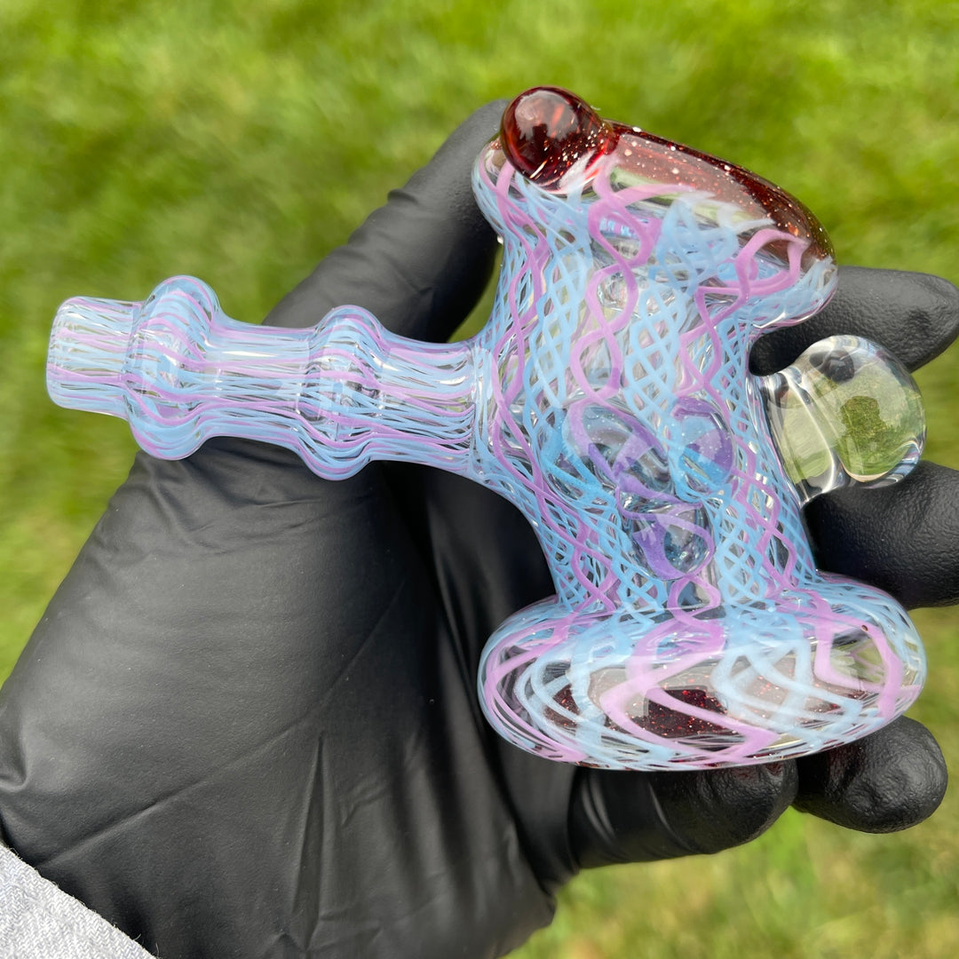 Helix Hand Cannon Glass Pipe JHP Glass   