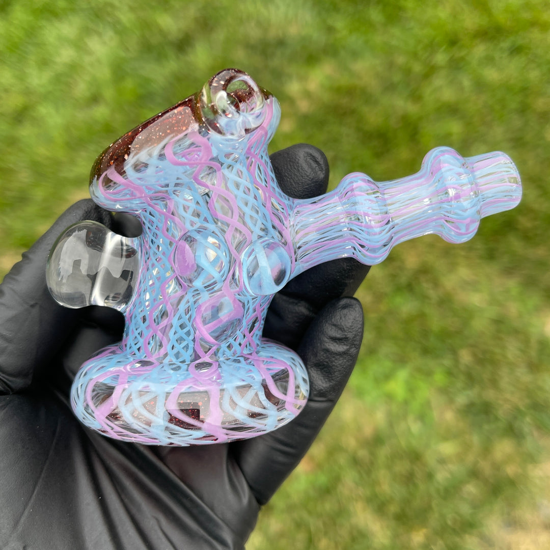 Helix Hand Cannon Glass Pipe JHP Glass   