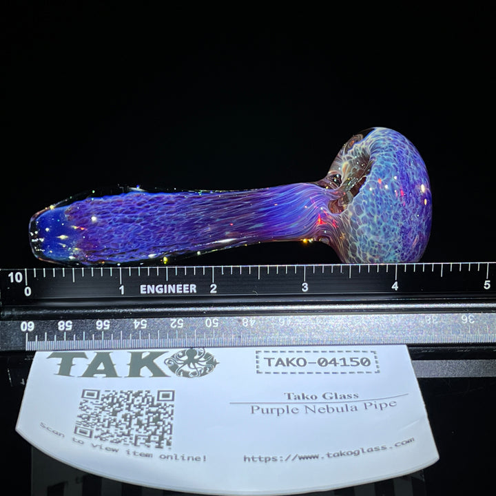 Purple Nebula Pipe Glass Pipe Tako Glass   