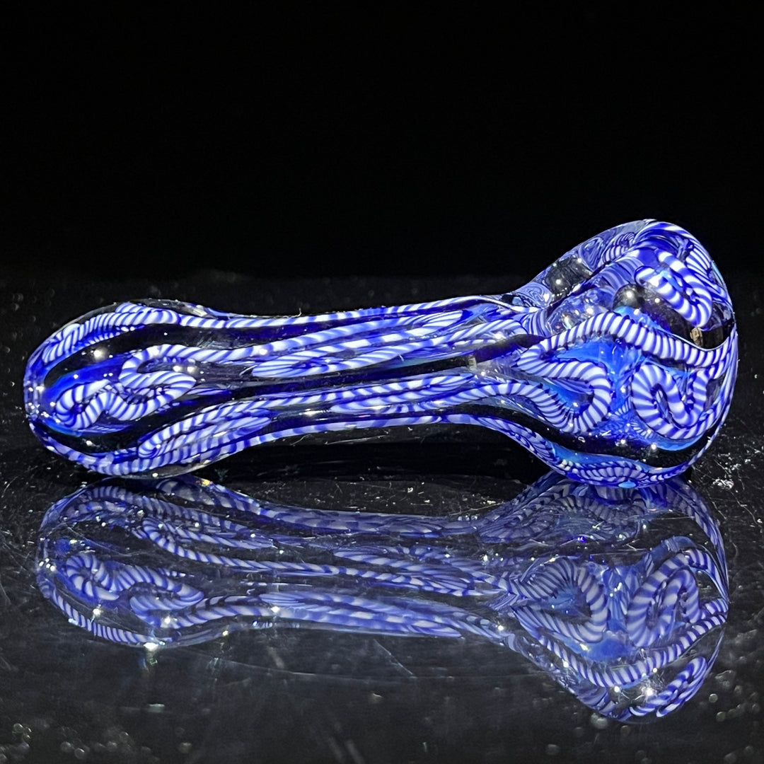 Color Inside Out Spoon Glass Pipe Tiny Mike   