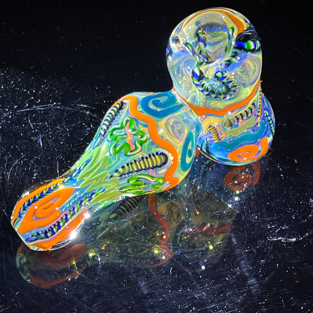 Inside Out Hammer Glass Pipe Tiny Mike   