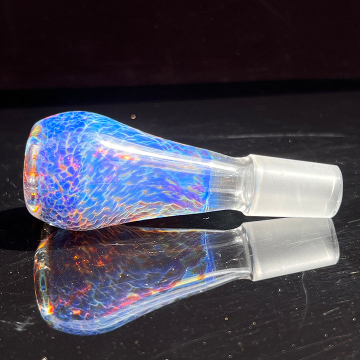 18mm Purple Nebula Pullslide with White Planet Opal Accessory Tako Glass   