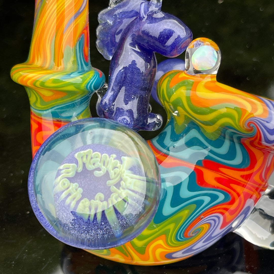 Magical Motherfucking Unicorn Sherlock Glass Pipe JHP Glass   