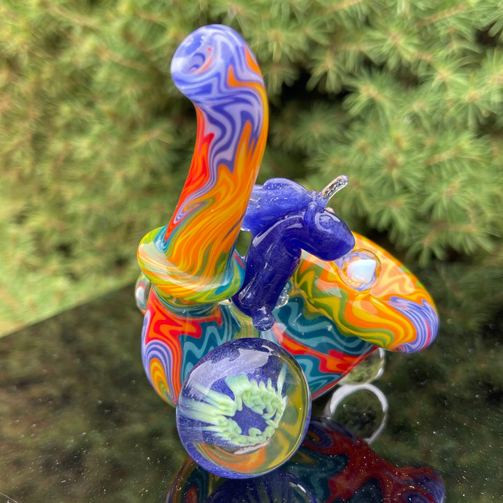 Magical Motherfucking Unicorn Sherlock Glass Pipe JHP Glass   