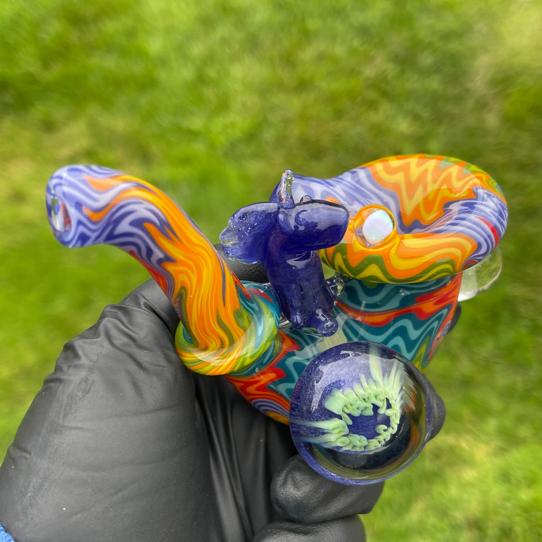 Magical Motherfucking Unicorn Sherlock Glass Pipe JHP Glass   
