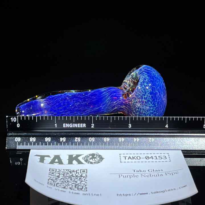 Purple Nebula Pipe Glass Pipe Tako Glass   