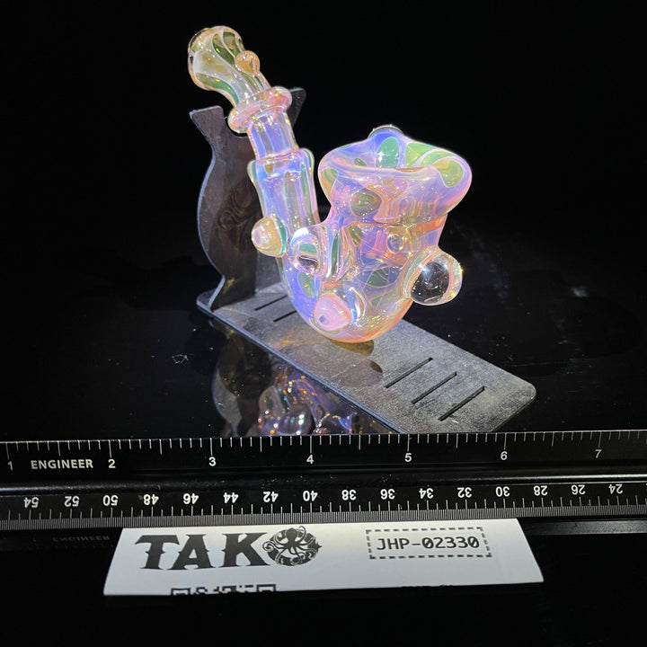 Moon Fume Black Opal Sherlock Glass Pipe JHP Glass   