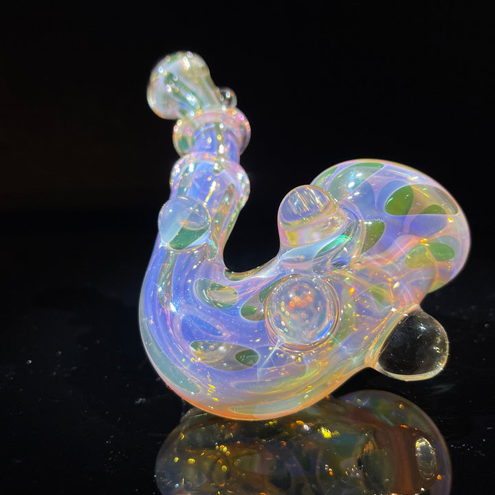 Moon Fume Black Opal Sherlock Glass Pipe JHP Glass   