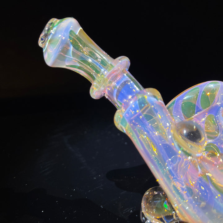 Moon Fume Black Opal Sherlock Glass Pipe JHP Glass   