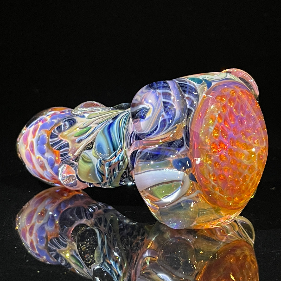 Molten Thick and Twisted Pipe Glass Pipe Molten Imagination   