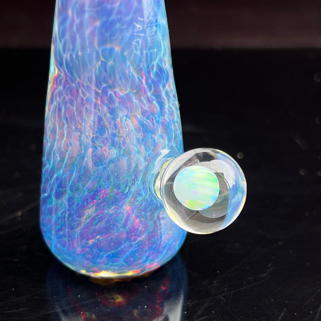 18mm Purple Nebula Pullslide with White Planet Opal Accessory Tako Glass   