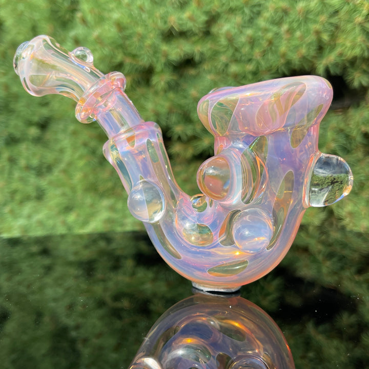 Moon Fume Black Opal Sherlock Glass Pipe JHP Glass   