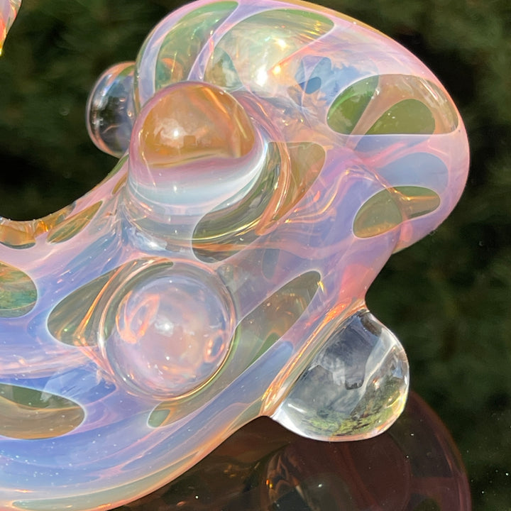 Moon Fume Black Opal Sherlock Glass Pipe JHP Glass   