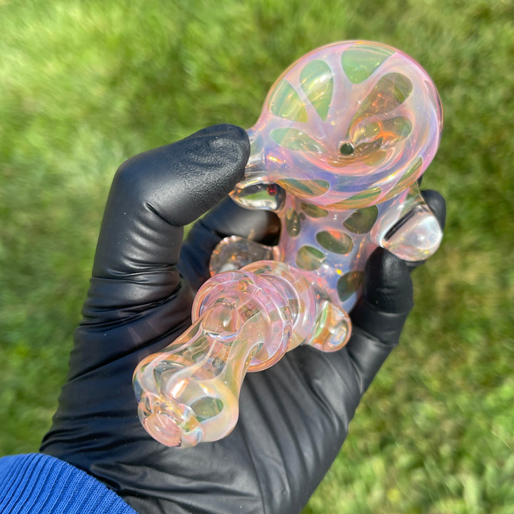 Moon Fume Black Opal Sherlock Glass Pipe JHP Glass   