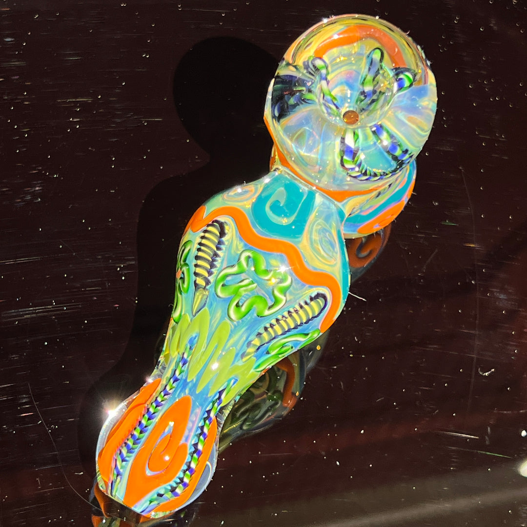 Inside Out Hammer Glass Pipe Tiny Mike   