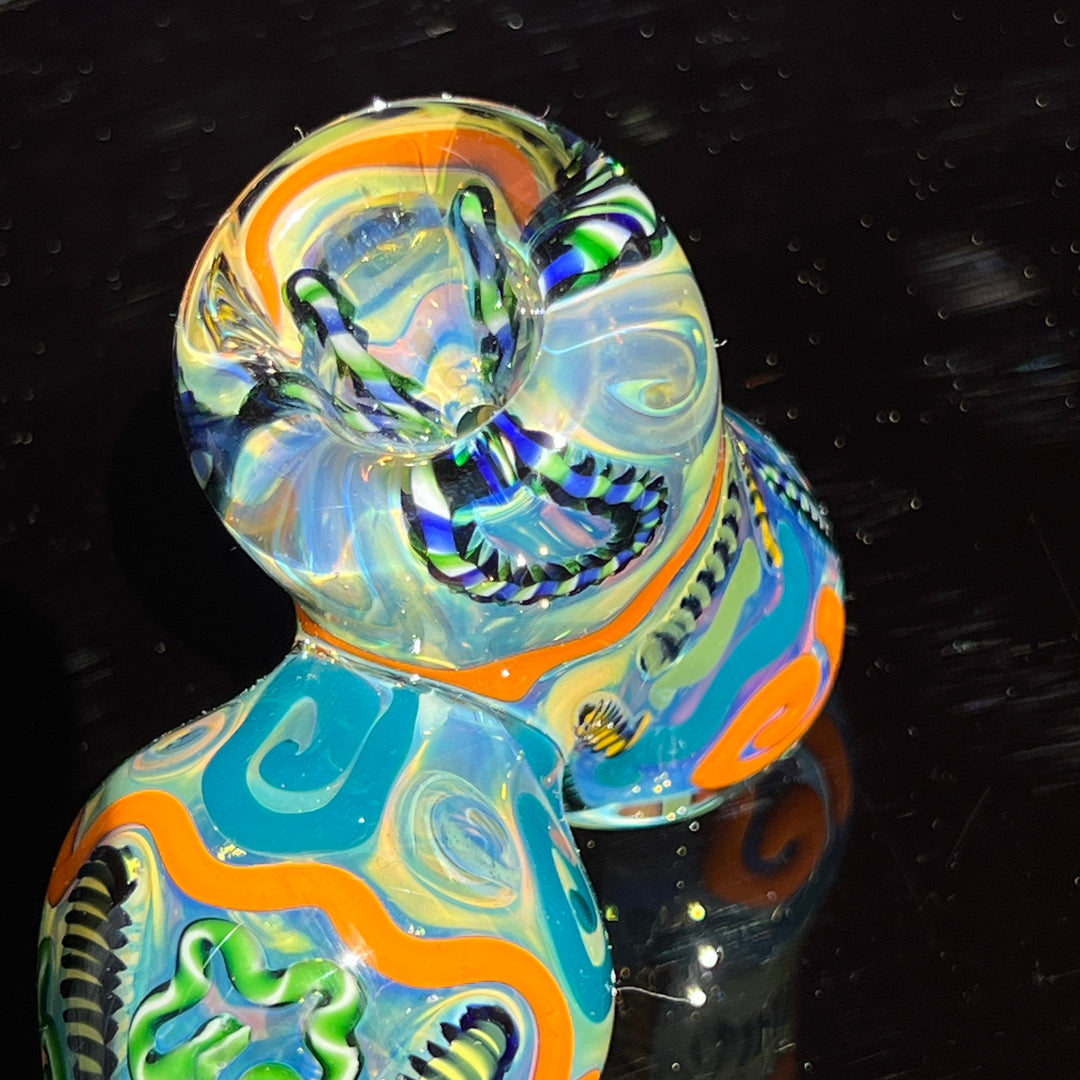 Inside Out Hammer Glass Pipe Tiny Mike   