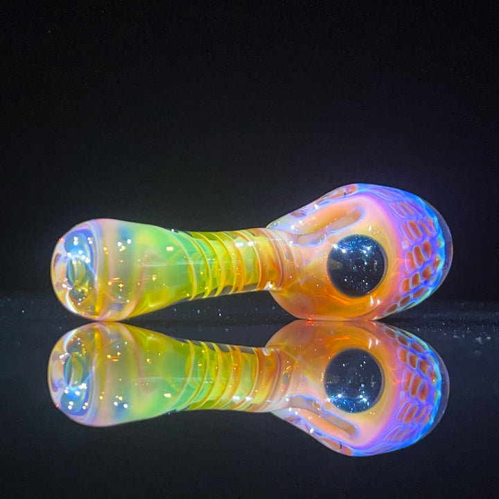 Alien Brain Honeycomb Pipe Glass Pipe Plug a Nug