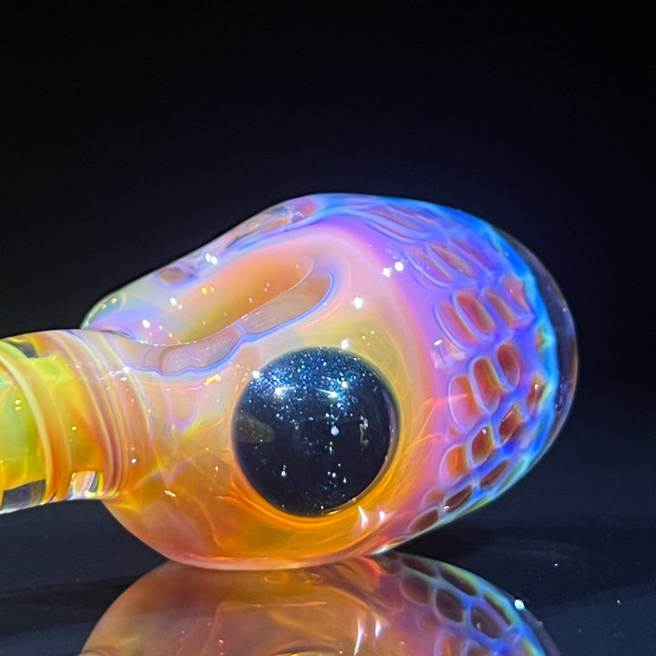 Alien Brain Honeycomb Pipe Glass Pipe Plug a Nug
