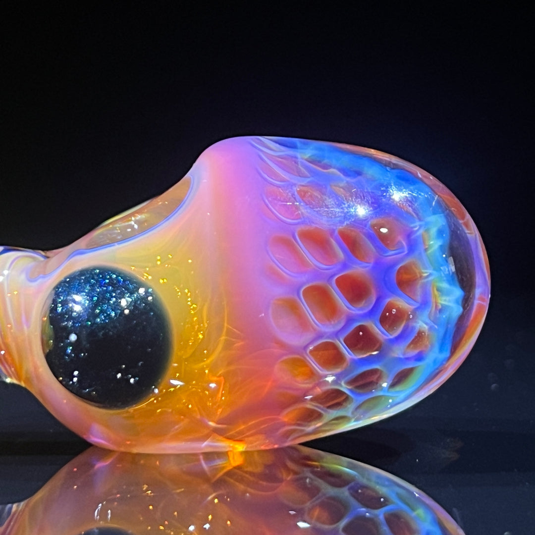 Alien Brain Honeycomb Pipe Glass Pipe Plug a Nug