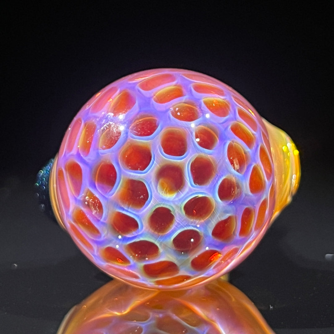 Alien Brain Honeycomb Pipe Glass Pipe Plug a Nug