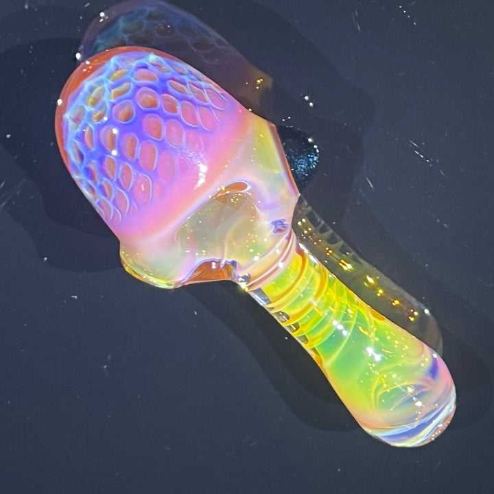 Alien Brain Honeycomb Pipe Glass Pipe Plug a Nug
