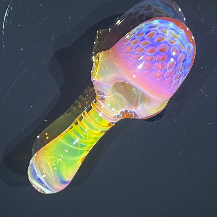 Alien Brain Honeycomb Pipe Glass Pipe Plug a Nug