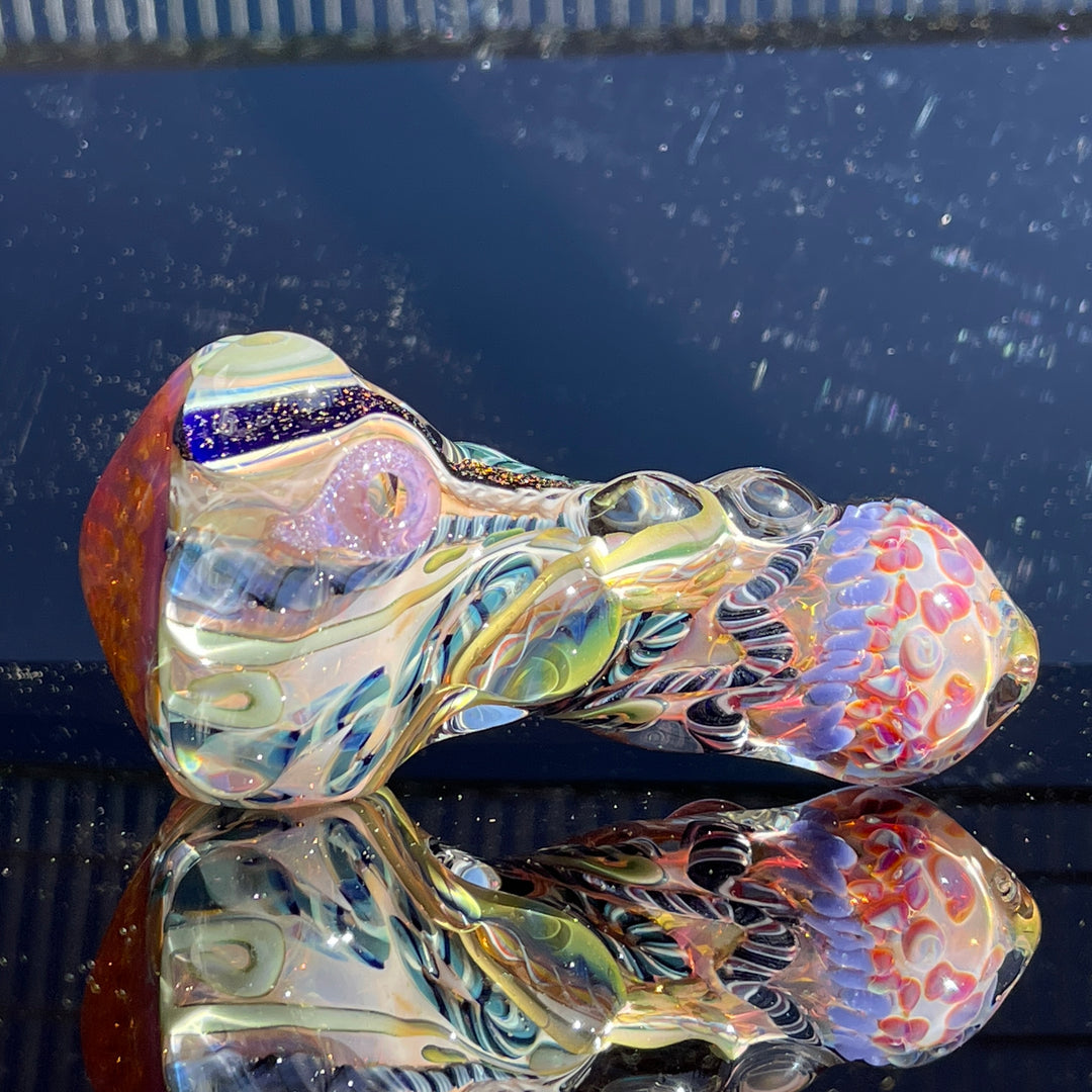 Molten Thick and Twisted Pipe Glass Pipe Molten Imagination   