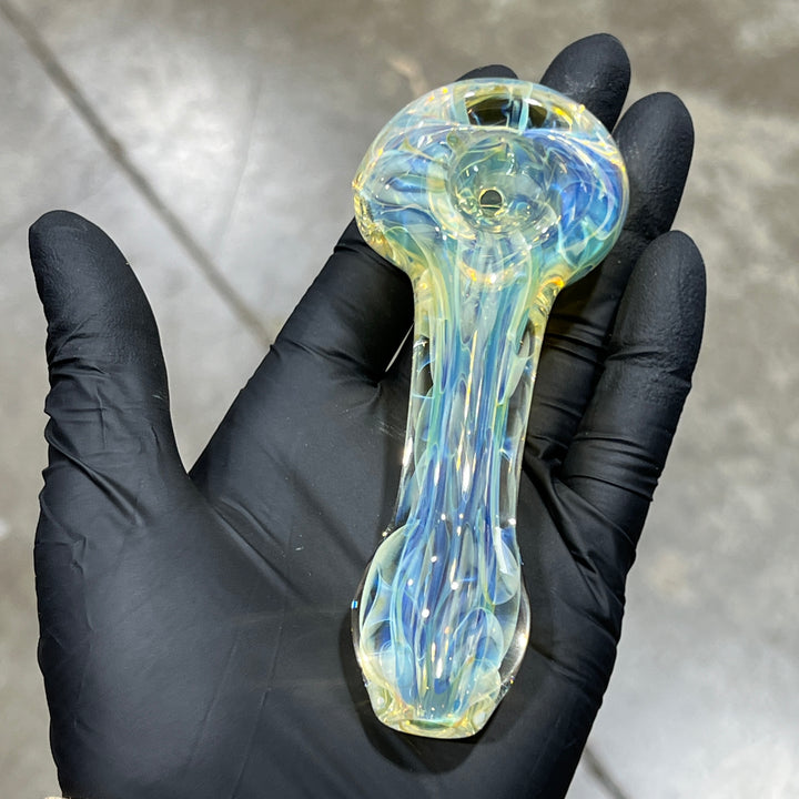 Ghost Flame Pipe Glass Pipe Tiny Mike   