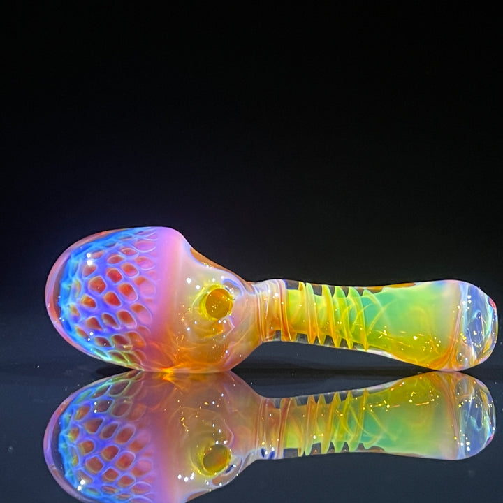Alien Brain Honeycomb Pipe Glass Pipe Plug a Nug