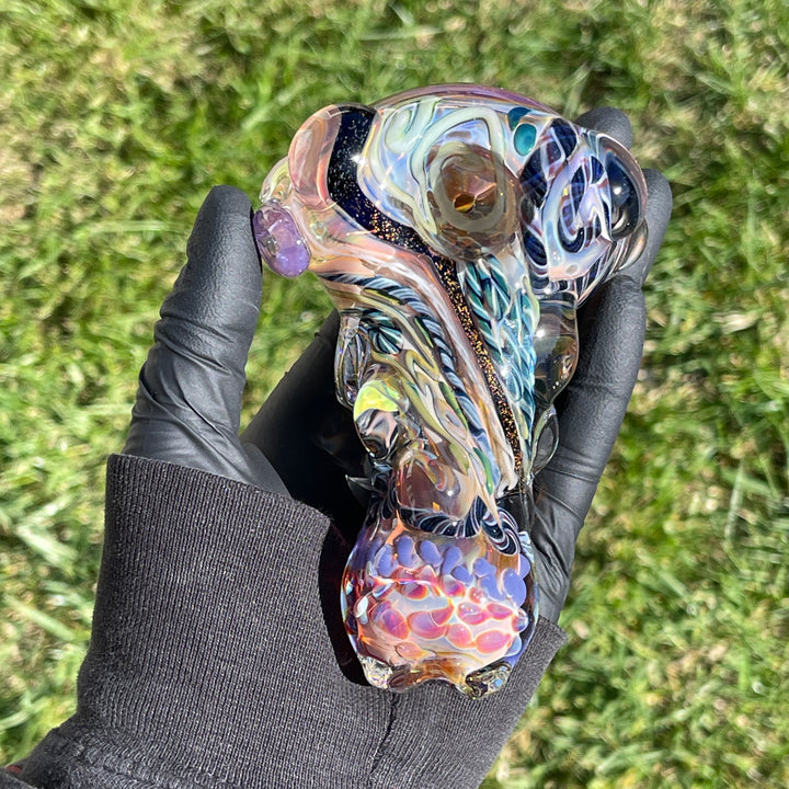 Molten Thick and Twisted Pipe Glass Pipe Molten Imagination   