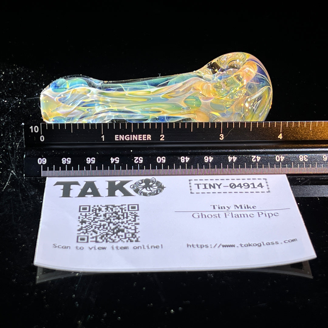 Ghost Flame Pipe Glass Pipe Tiny Mike   