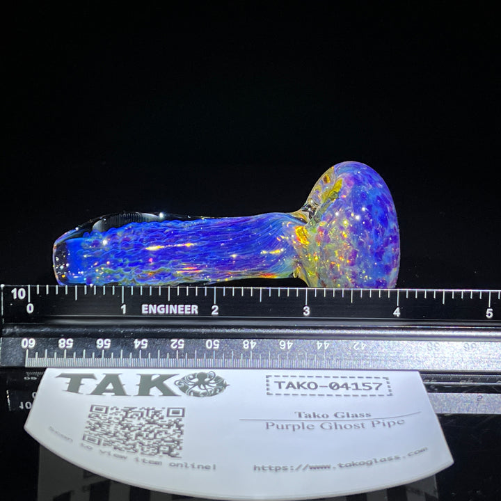 Purple Ghost Pipe Glass Pipe Tako Glass   