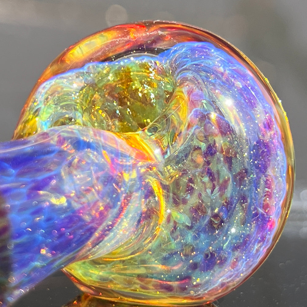 Purple Ghost Pipe Glass Pipe Tako Glass   