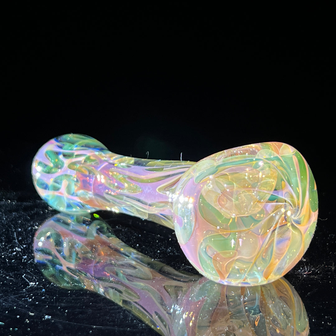 Large Ghost Flame Pipe Glass Pipe Tiny Mike   