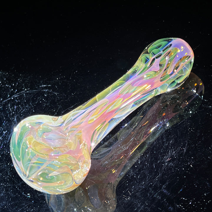 Large Ghost Flame Pipe Glass Pipe Tiny Mike   